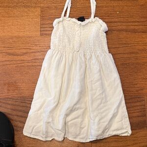 Art Class Cream Kids Dress